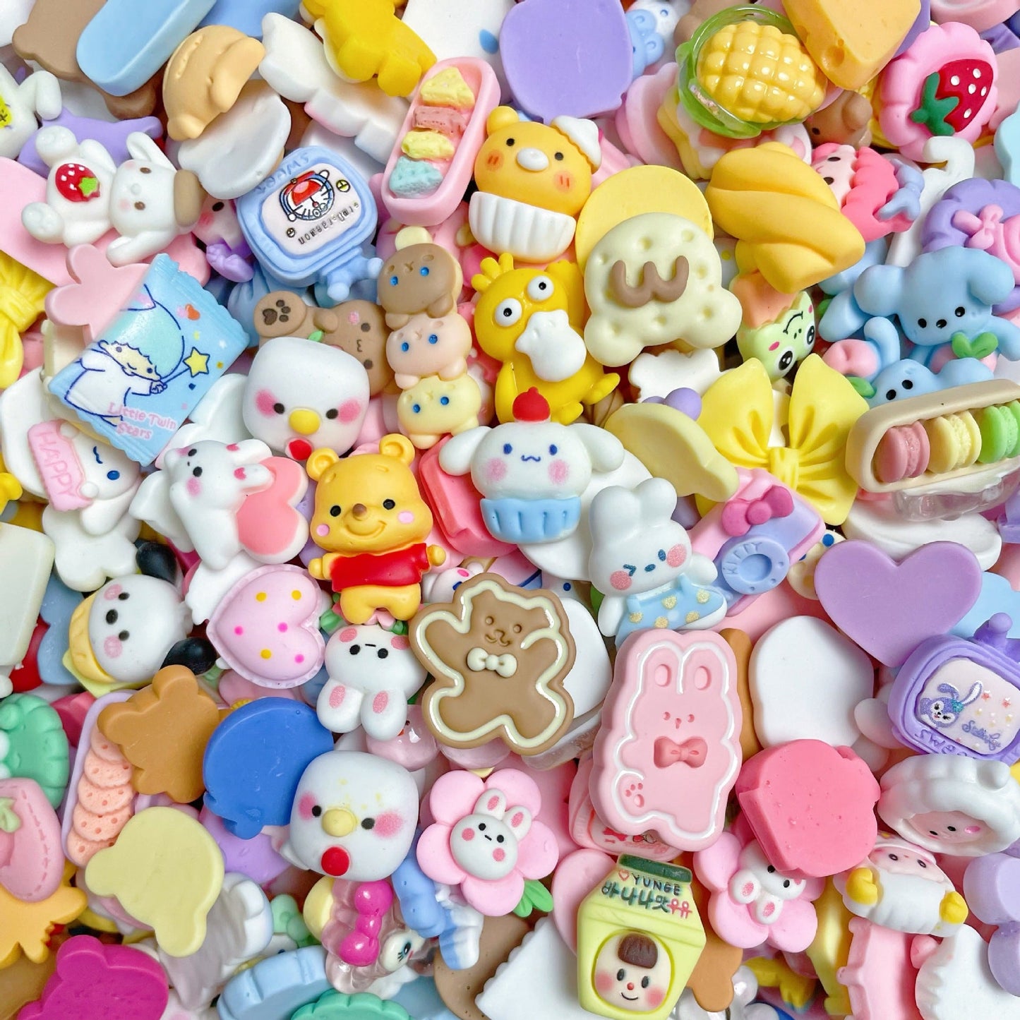 AAAAA【Charms】DIY resin material charms (Pick in live) (80-1000ml with a moutain top)
