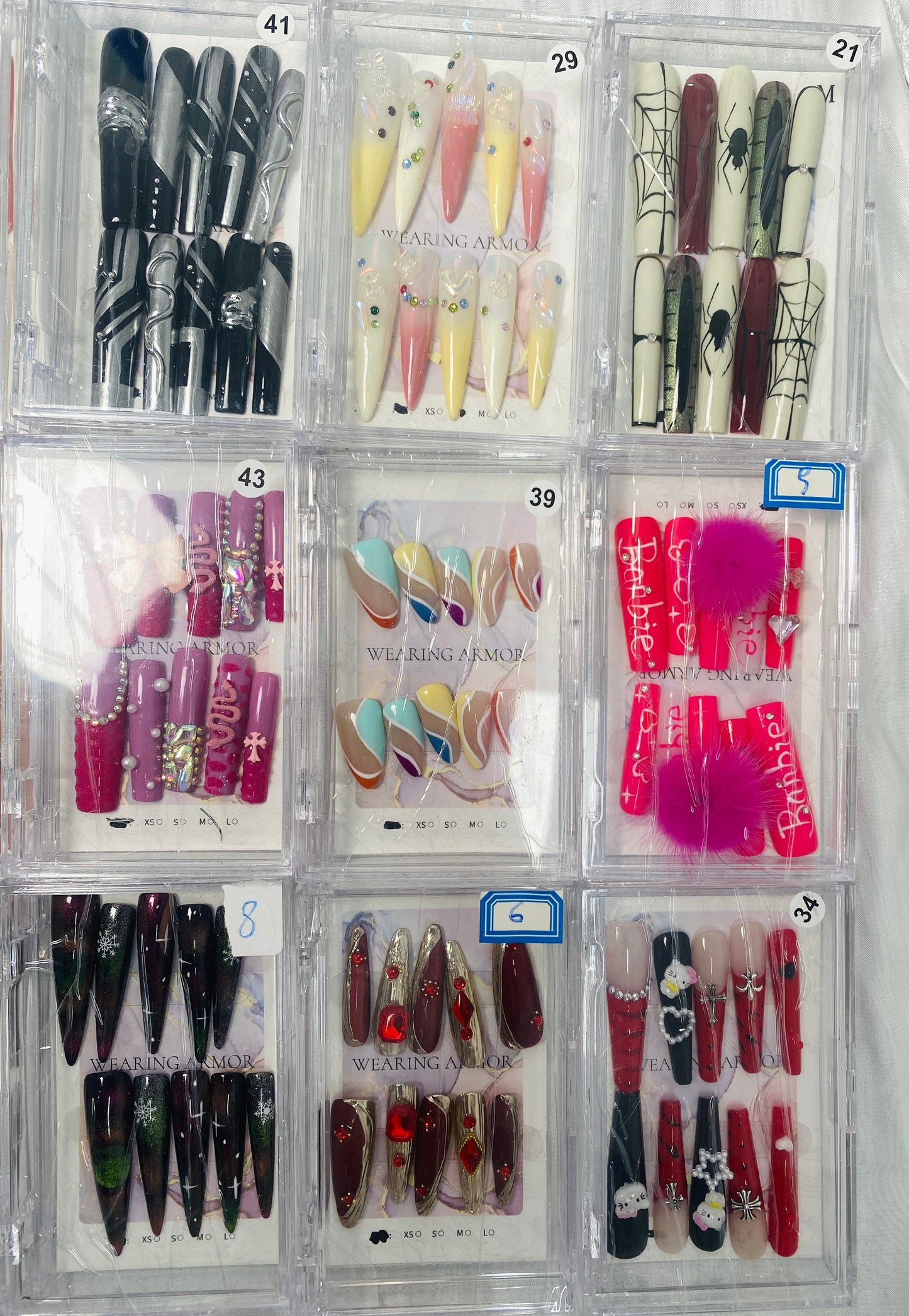 【Original Designs】 100%Handmade Press-on Nails S/M/L