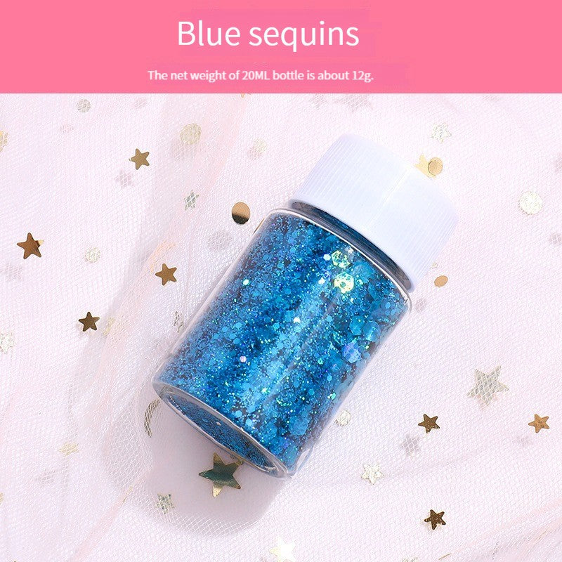 【Glitters!★♥☽】Colorful sparkle glitters rhinestone beautiful shinny blingbling ( 12g /20ml / 3scoop)