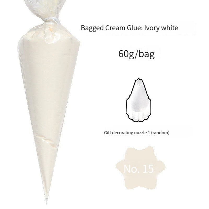 60g cream glue diy hairpin phone case stationery box cigarette case material package