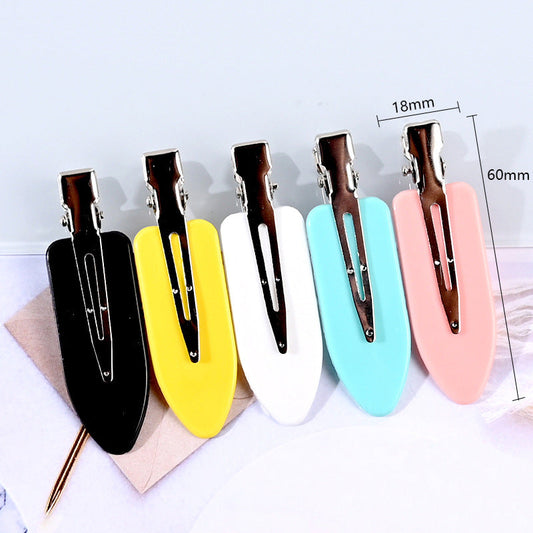【Hair clips】blank DIY cartoon material hair clip