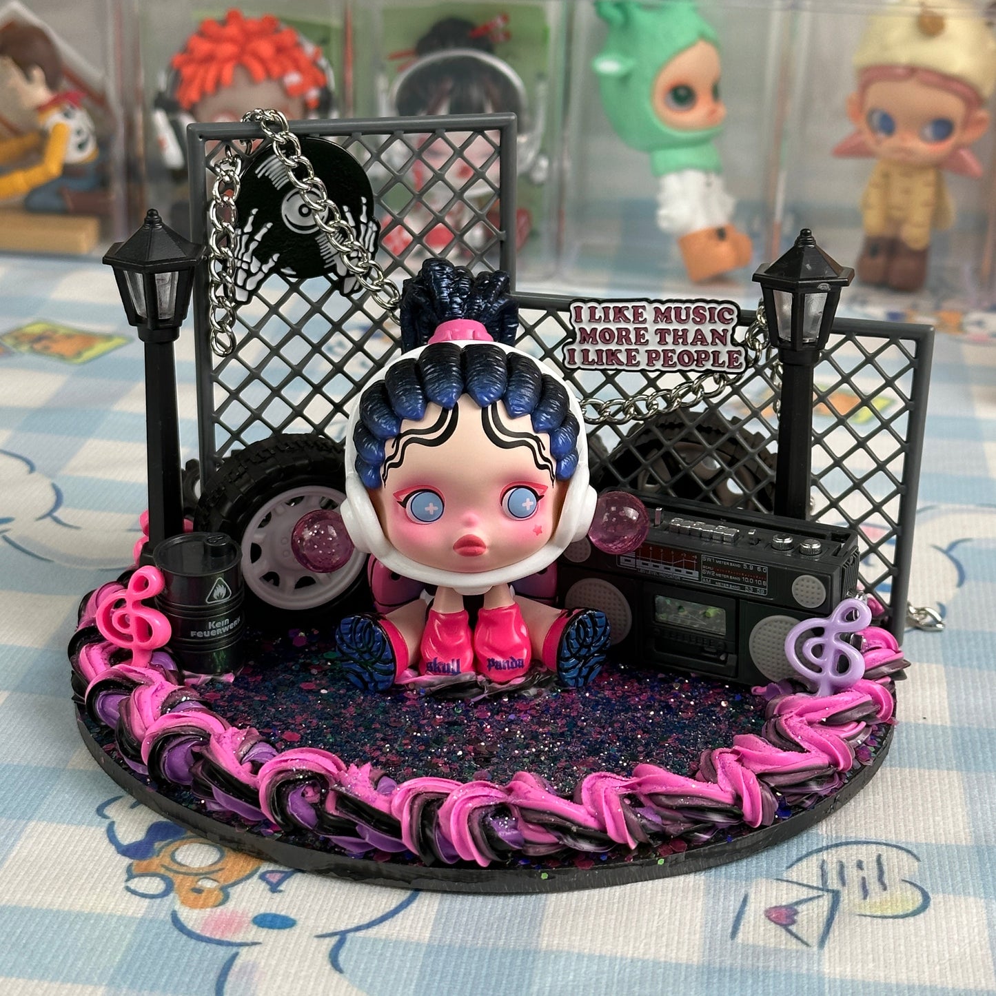【Customized Phone Stand】customized phone stand useful cream glue(dolls need extra)