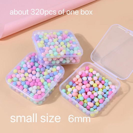 【Beads】Colorful diy beads  samll/ middle / big
