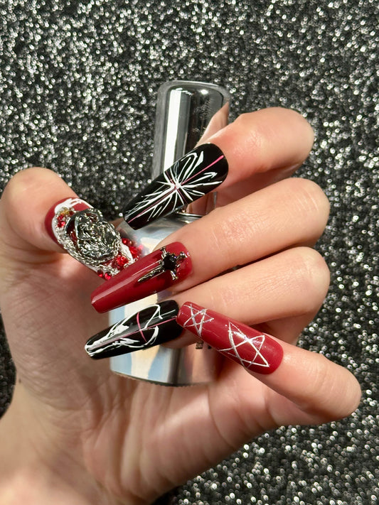 【Original Designs】-Gothic/death/star/butterfly 100%Handmade