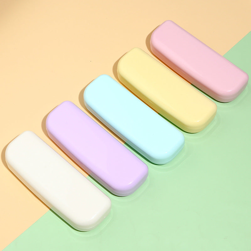 【Glasses Box】DIY Macaroon colorful glasses box (about 154*53mm)