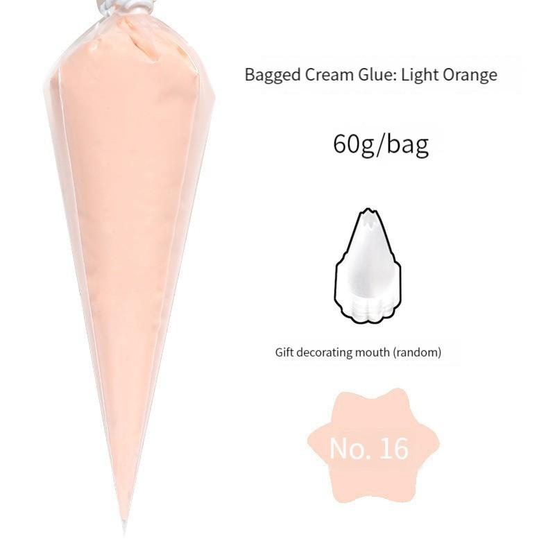 60g cream glue diy hairpin phone case stationery box cigarette case material package