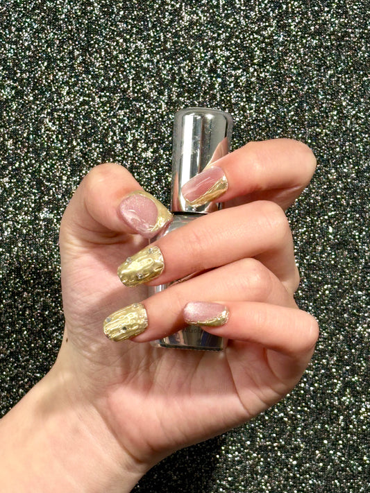 【Original Designs】- Short Square/pink/cat eye/royal 100%Handmade