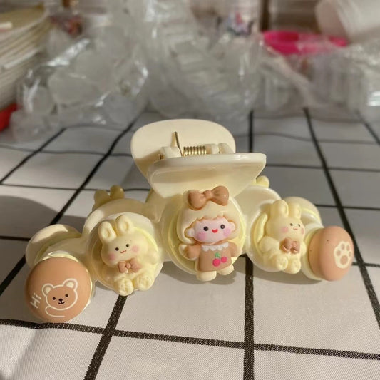 【Customized Claw Hair Clips 】make in live / blank one
