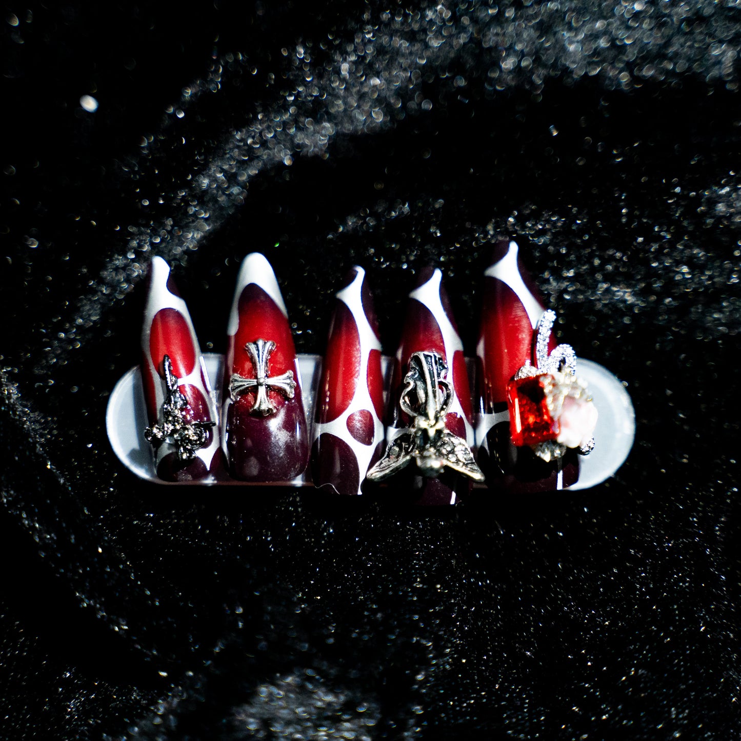 【Original Designs】-Gothic/angel/cross/creepy/horror 100%Handmade