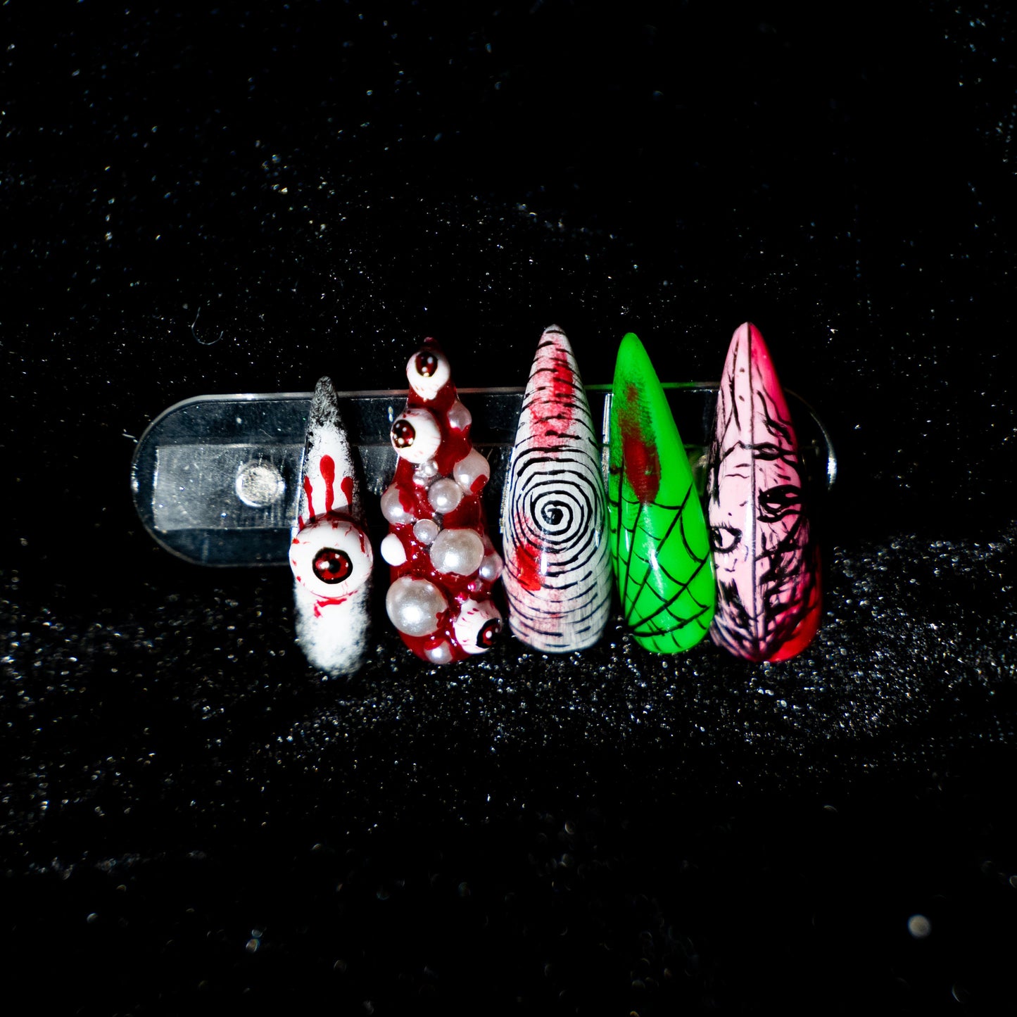 【Original Designs】-Gothic/3D eyes/anime face 100%Handmade