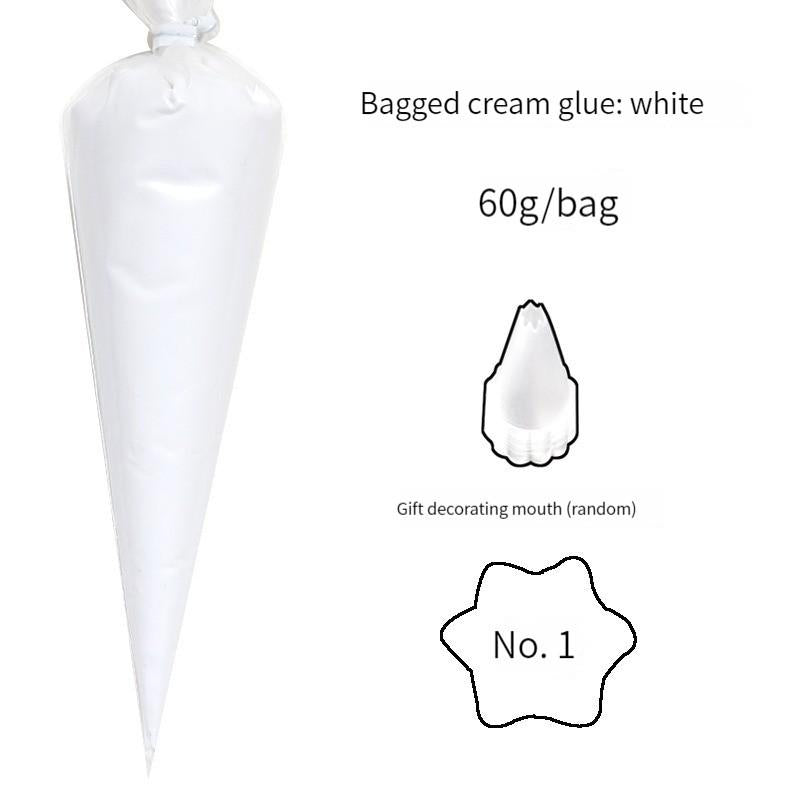 60g cream glue diy hairpin phone case stationery box cigarette case material package