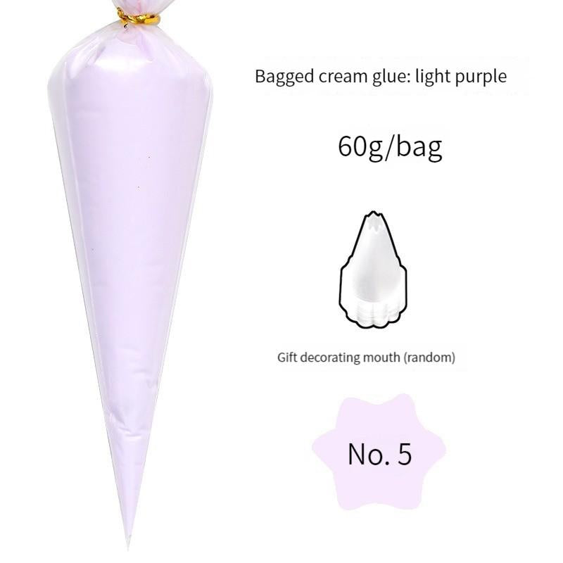 60g cream glue diy hairpin phone case stationery box cigarette case material package